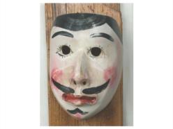 Copia di maschera maschile fine '800 di sauris 