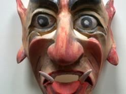 kheirar - maschera "caricaturale" tipica di sauris 1 
