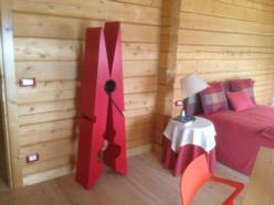 MollettaAappendiabiti  in legno di abete 